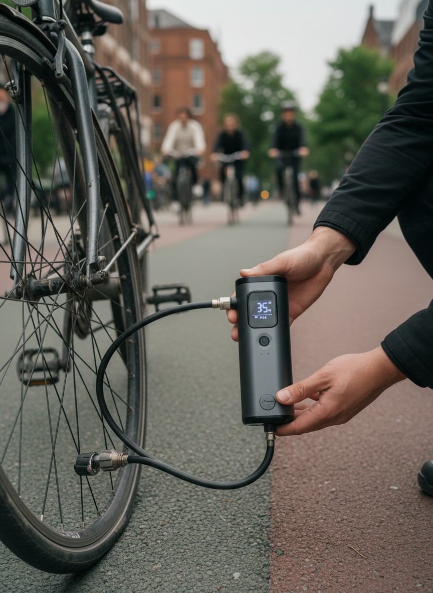 How to Use a Portable Inflator
